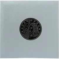 Exacompta Munten verzamelalbum 24,5x25cm metallic grijs 5 pagina’s x 43 vakken
