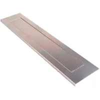 Dulimex DX Ami Briefplaat binnendraaiend veer rechthoekig F1 Aluminium 340 x 73 MM