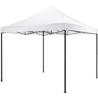 Lizzely Garden & Living Easy up 3x3m wit luxe zonder zijwanden partytent opvouwbaar