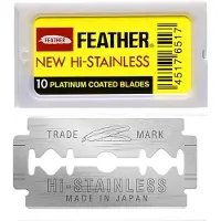 Feather Dubbelrakblad 10st