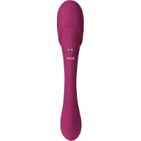 VIVE - Mirai Dubbelzijdige pulsgolf & luchtgolf buigbare vibrator