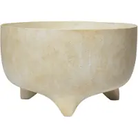 Ferm Living Evoke Pot Ø44,3 Cm - Bloempotten Fibre Concrete Warm Sand - 1104268876