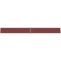 vidaXL Windscherm uittrekbaar 117x1200 cm bruin