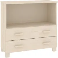 vidaXL Dressoir HAMAR 85x35x80 cm massief grenenhout honingbruin
