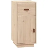 vidaXL Dressoir 34x40x75 cm massief grenenhout