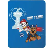 Paw Patrol Fleeceplaid, One Team - 110 x 140 cm - Polyester
