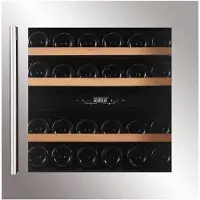 Dunavox Soul-25 Wijnkoelkast DAVS-25.63DSS 2 Zones Zwart + Zwarte handgeep