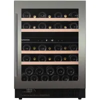 Dunavox Flow-39 Wijnkoelkast DAUF-39.121DSS 2 Zones Zilver