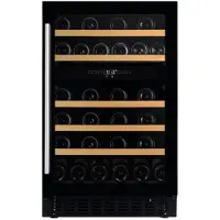 Dunavox DAUF-38.100DSS wijnkoelkast inbouwkoelkast, nis hoogte 88 cm, zuinig energieklasse G