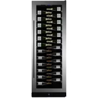 Dunavox DX-143.468B vrijstaande wijnkoelkast zwart zuinig energieklasse G