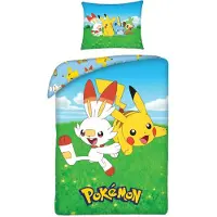 Halantex SP. z.o.o. Pokemon dekbedovertrek Field 140 x 200 cm