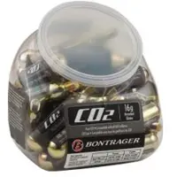 Bontrager CO2 patronen met schroefdraad 30x16g