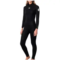 Rip Curl Freelite Bz Stm 32 Gb 3/2 Mm Dames Neopreen Wetsuit Met Lange Mouwen En Rugrits