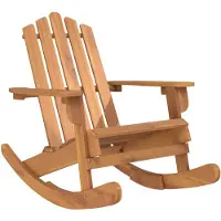 vidaXL Schommelstoel Adirondack massief acaciahout