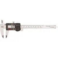 Cyclus Digitale schuifmaat - Elektronisch - 150 mm - Inclusief etui