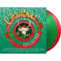 MUSIC ON VINYL Christmas Collected LP Groen et Rouge Translucide