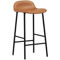 Normann Copenhagen Form Barkruk 65 Cm / Zwart - Barkrukken Staal Brandy - 707997