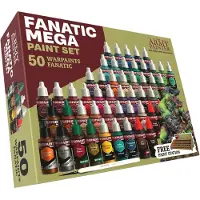 Army Painter Warpaints Fanatic Mega Paint Set - 50 acrylkleuren voor miniaturen