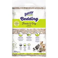 BunnyNature 2x 29L Bunny Bedding Fresh & Dry Knaagdier