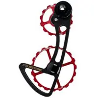 Cycling Ceramic Oversized Derailleur Cage 14/19T voor Campagnolo 11S Derailleur Rood