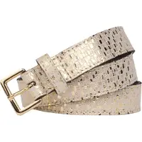 Legend leren riem goudkleurig female | Maat: 85