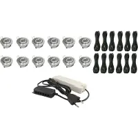 Livolo Inbouwspots | Complete Veranda Set van 12 | Deluxe 3 | .nl