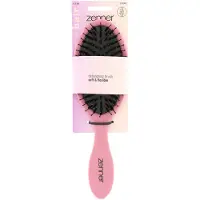 Zenner 2x Haarborstel Anti-klit Roze