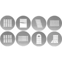 GlareOne Spotlight Gobo Set 1