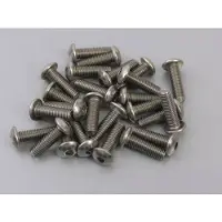 Bofix inbusbout m5 x 16 rvs met bolkop (25 stuks)