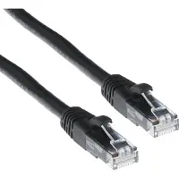 ACT IS8905 U/UTP CAT6 Patchkabel Snagless Zwart -5 meter
