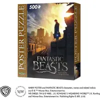 Wrebbit Poster puzzel - fantastic beasts - 500 stukjes