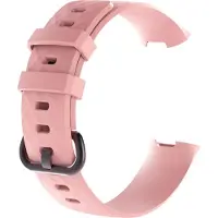Shop4 - Fitbit Charge 3 Bandje - Siliconen Roze