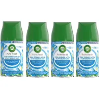 Air Wick Freshmatic Automatische Spray Luchtverfrisser - Pure Lentedauw - Navulling 250ml x4