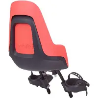 Bobike One Mini voorzitje - Fierce Flamingo - fietsstoeltje - kinderzitje - voorzitje - fietszitje - voor fiets of e-bike