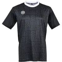 The Indian Maharadja Tennisshirt Men Kadiri Mono Tee Black-S