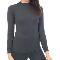 Heatkeeper Thermo shirt dames - Lange mouw - Antraciet - M - Antracite