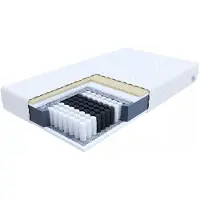 FDM BOLONIA Matras 80x200 cm - Hoogte 19 cm H3 - Pocketvering Matrassen - Dubbelzijdig - 7 zones - Antiallergisch