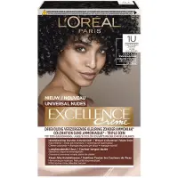 L'Oréal 1+1 Gratis: L'oréal Excellence Crème Universal Nudes Permanente Haarkleuring 1u Universeel Zwart