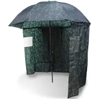 NGT Brolly Camo Brolly With Sides 45'' 2,2m