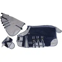 QHP Vliegendeken Falabella Blauw - 60/90