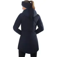 QHP - Lange Winterjas Linde Waterproof - Navy - Maat 42