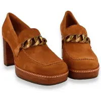 Pedro miralles Damesmocassin | Cognac | Maat: 40