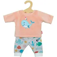 Heless poppenpyjama walvis Bobby - Nachtkleding 28-35 cm.