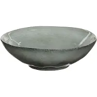 Mica Decorations Serveerschaal Tabo Grijs D 30,5 H 9 Cm