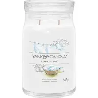 Yankee candle Geurkaars Large Jar Clean Cotton 567 gr