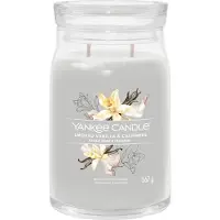 Yankee candle Geurkaars Large Jar Smoked Vanilla & Cashmere Signature 567 gr