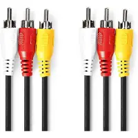 Nedis Composiet AV kabel | | 3 meter