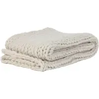 Light & Living plaid knitted 152x127x0.5cm -