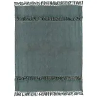 Unique living plaid saba 130x180cm laurel green