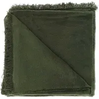 Unique living plaid nomi 150x200cm laurel green